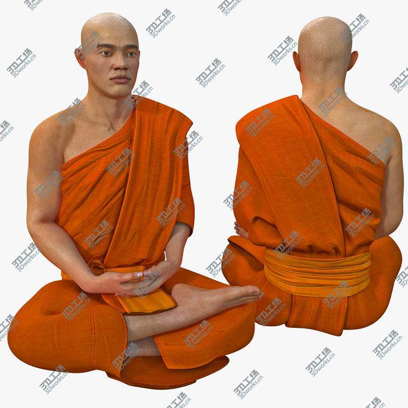 images/goods_img/2021040232/Buddhist Monk Seated Meditation Pose/1.jpg
